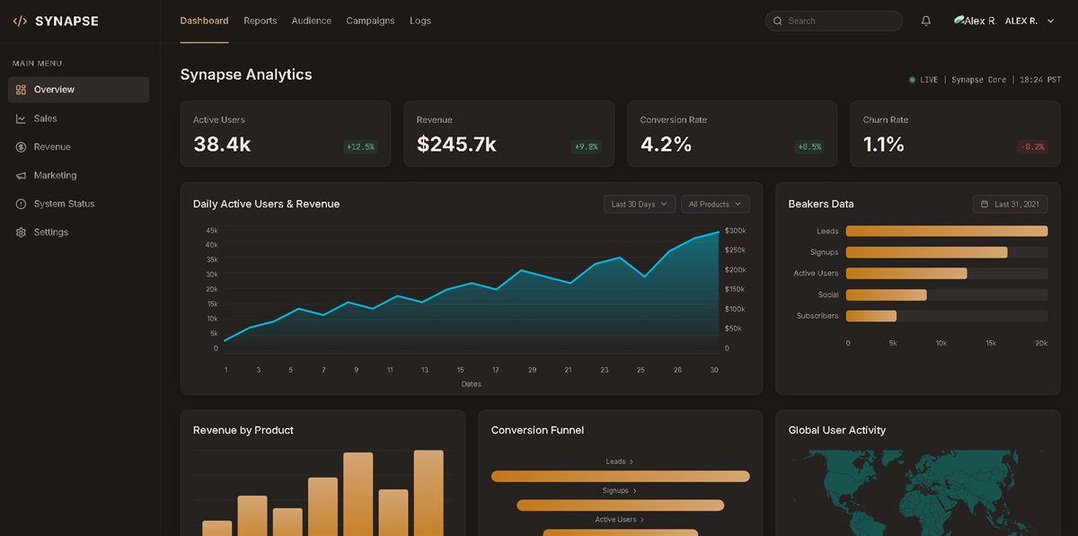 Synapse Analytics enterprise SaaS