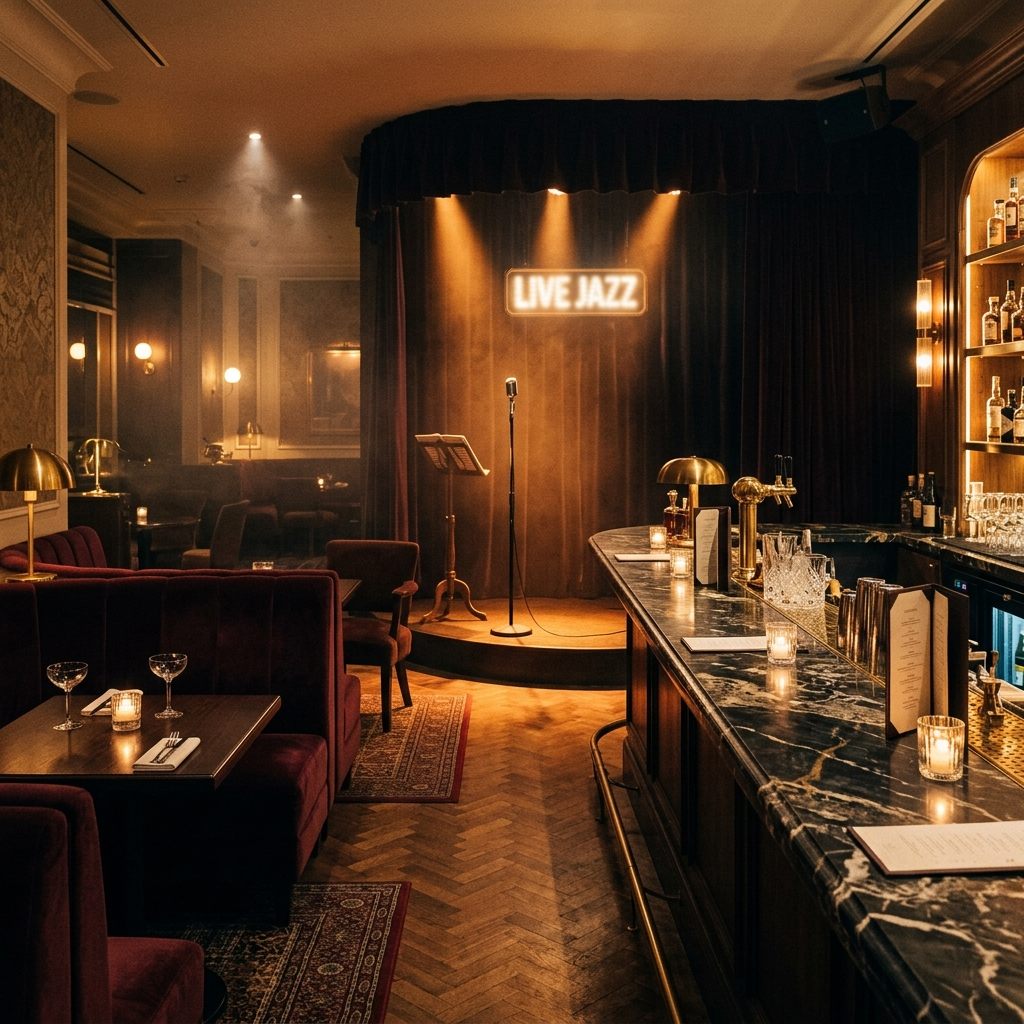 Atmospheric lounge design